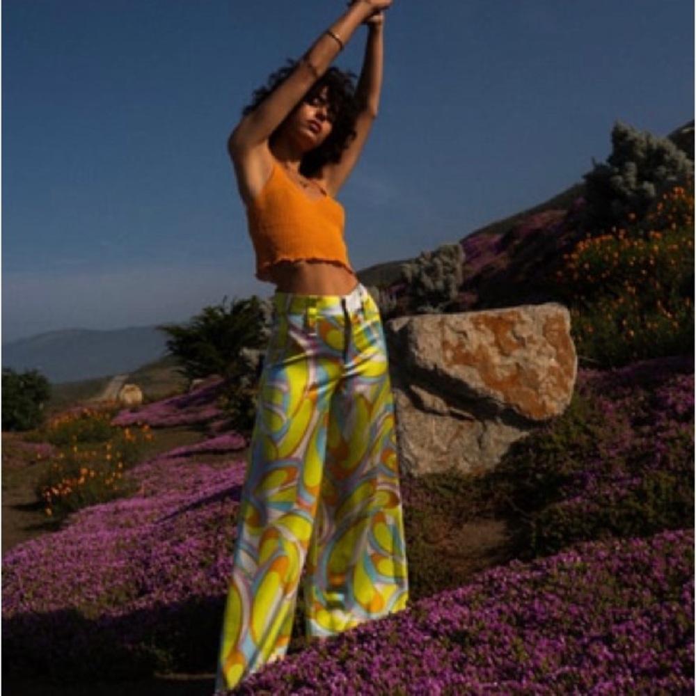 Funky printed pant